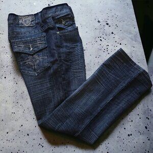 NWOT F.U.S.A.I. FOCUS USA Denim Jeans RN#97619 38 X 34